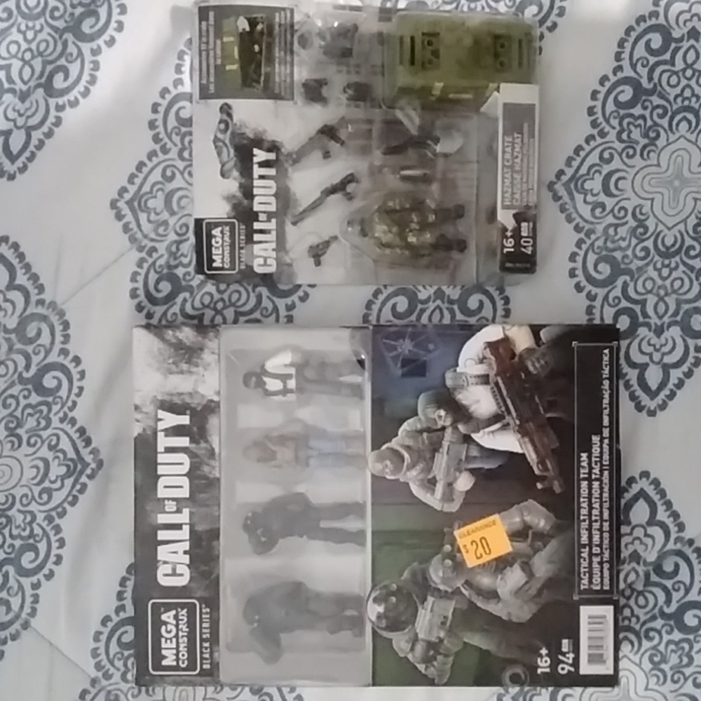 Mega Construx Call Of Duty bundle